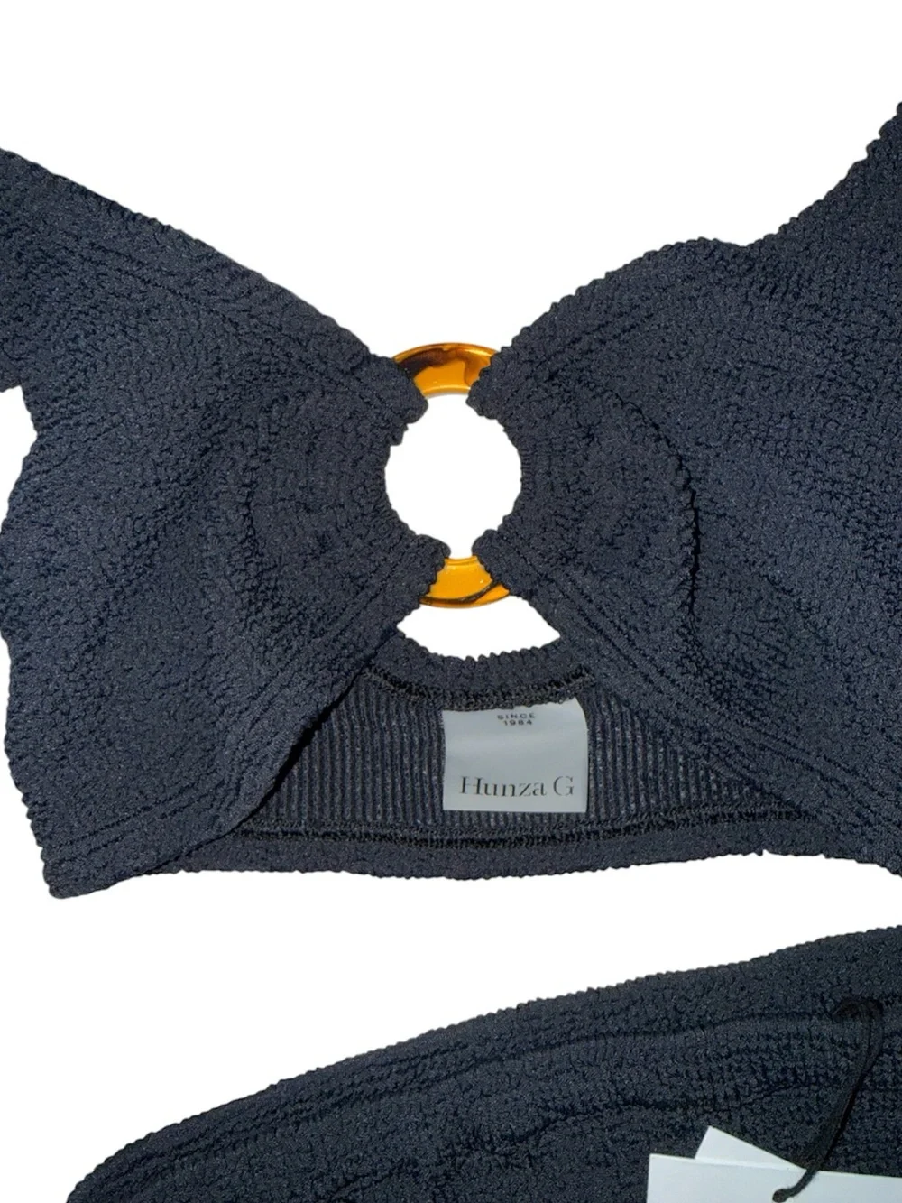 HUNZA G  Nadine Two-Piece Swimsuit